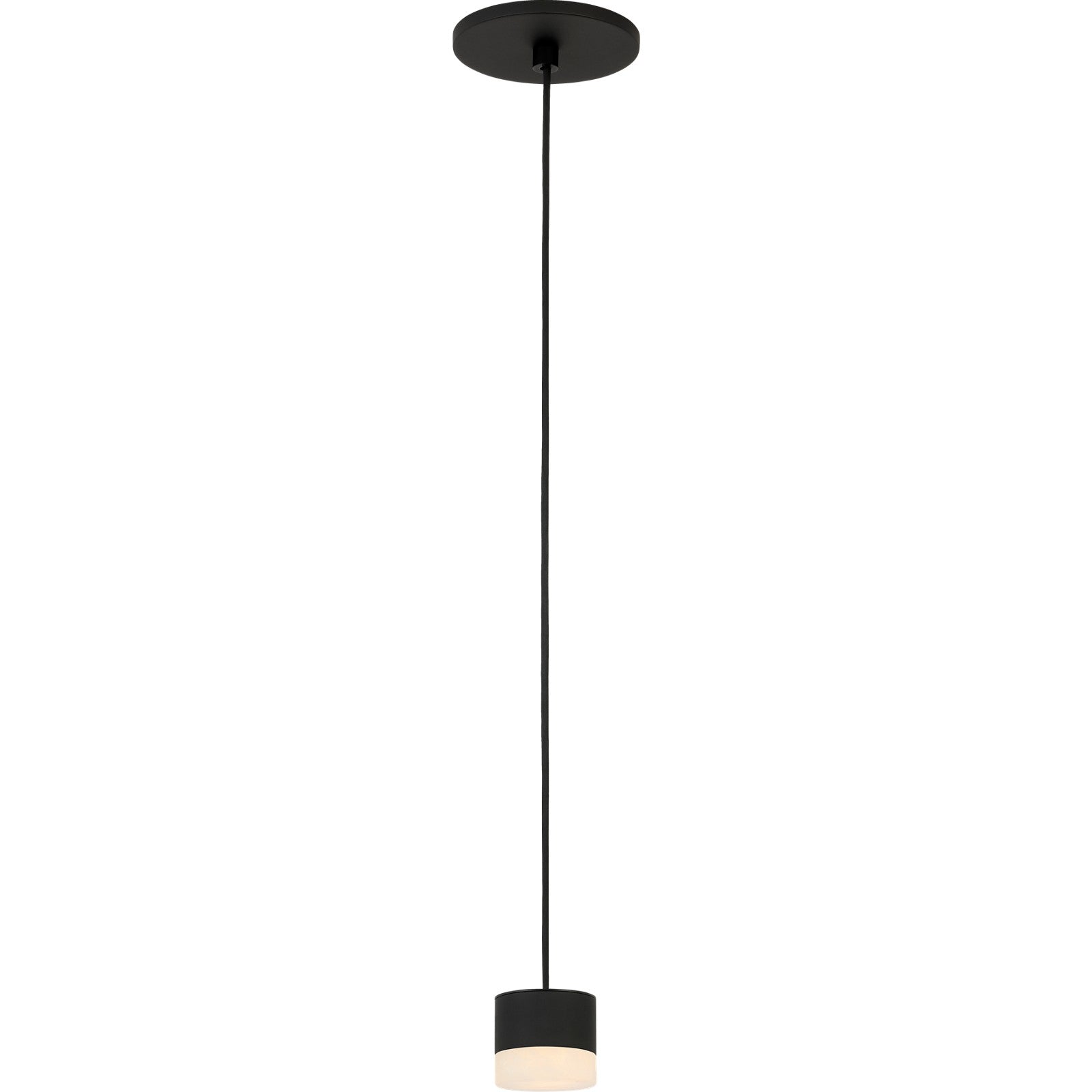 Gable Alabaster 1-Light Pendant - Visual Comfort Modern 4