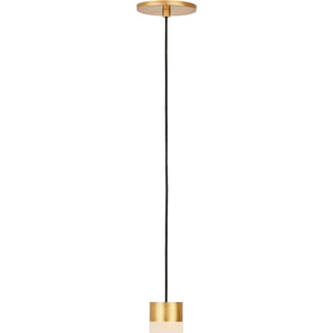 Gable Alabaster 1-Light Pendant - Visual Comfort Modern 7