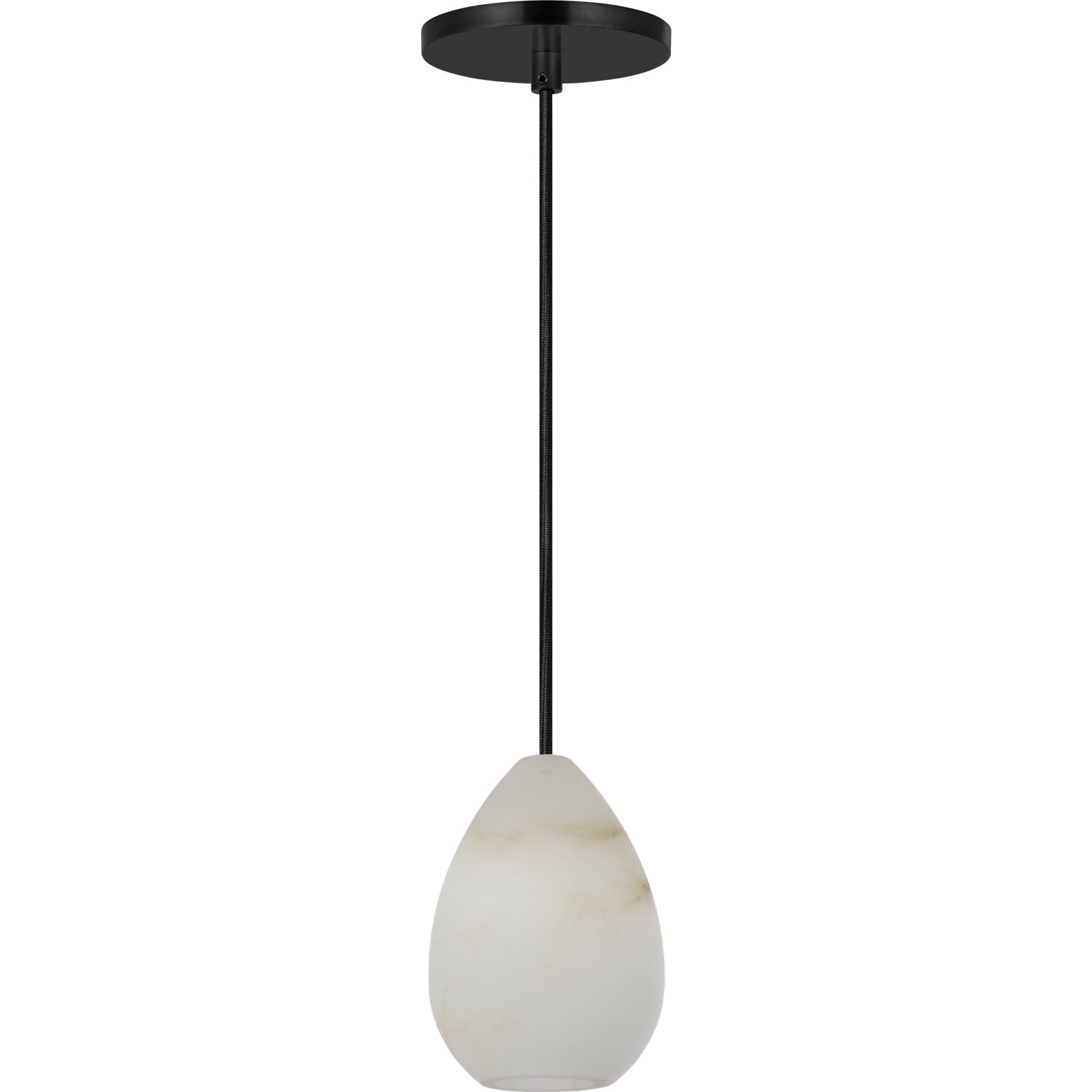 Alina Alabaster Small Pendant - Visual Comfort Modern 2