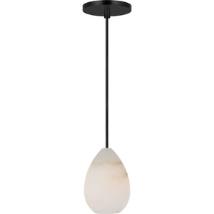 Alina Alabaster Small Pendant - Visual Comfort Modern 1