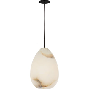 Alina Alabaster Small Pendant - Visual Comfort Modern 4