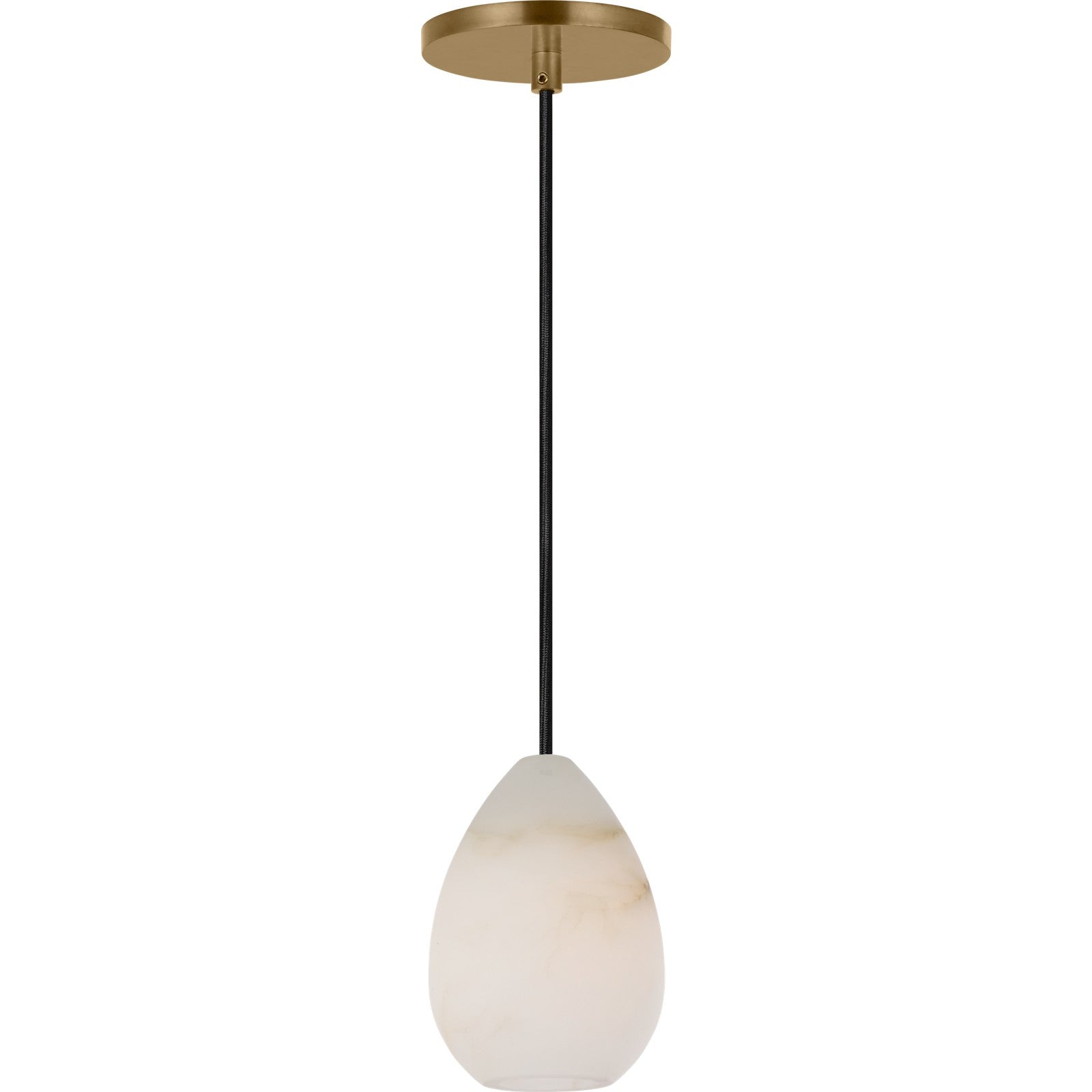 Alina Alabaster Small Pendant - Visual Comfort Modern 7