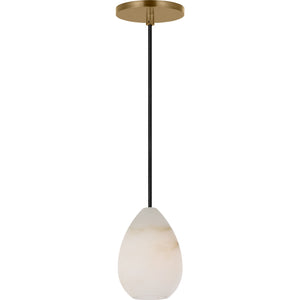 Alina Alabaster Small Pendant - Visual Comfort Modern 7