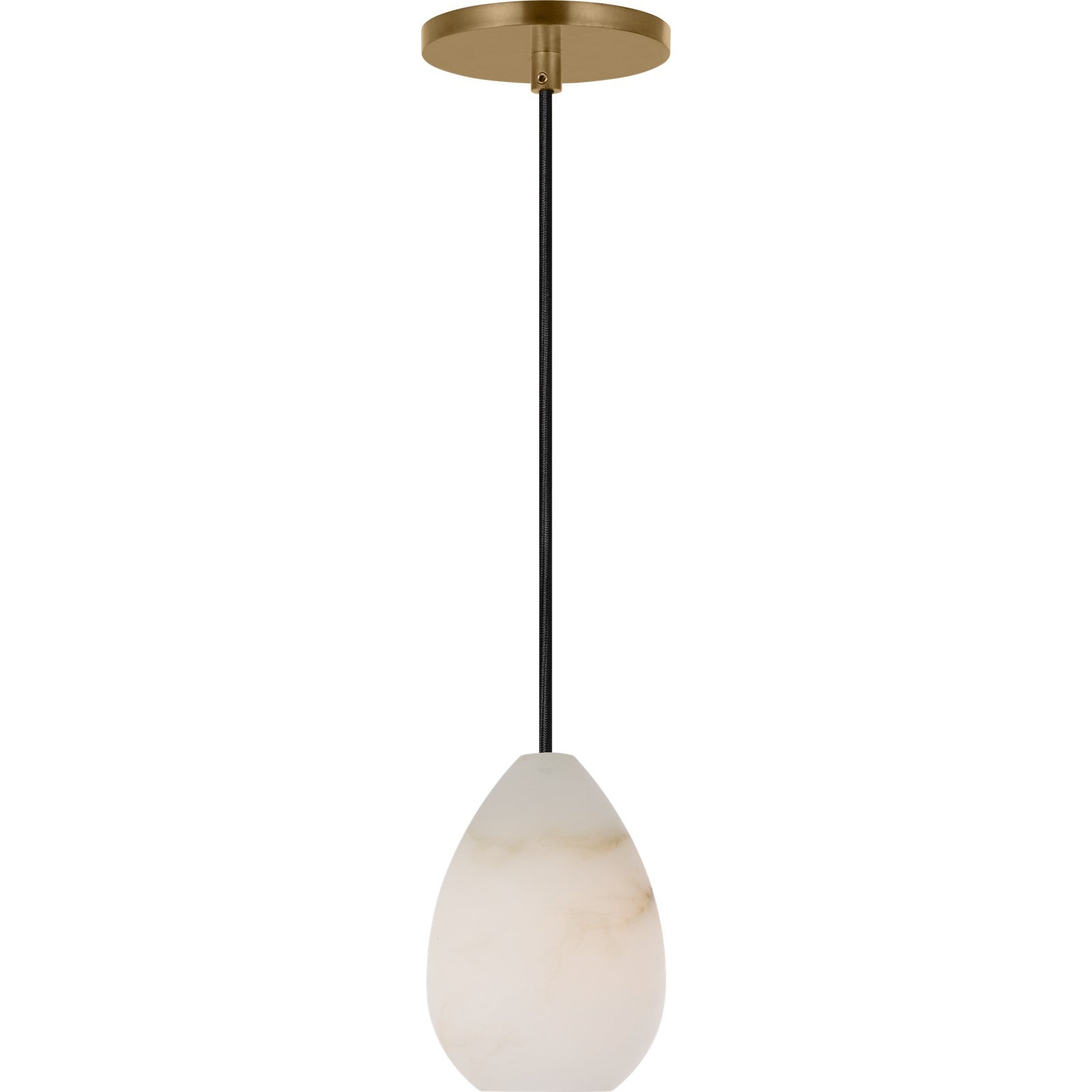 Alina Alabaster Small Pendant - Visual Comfort Modern 8