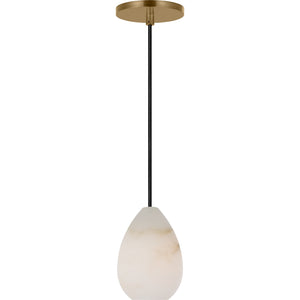 Alina Alabaster Small Pendant - Visual Comfort Modern 8