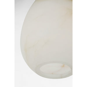Alina Alabaster Small Pendant - Visual Comfort Modern 14