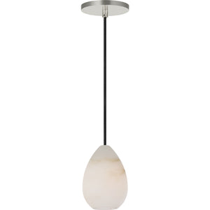 Alina Alabaster Small Pendant - Visual Comfort Modern 16
