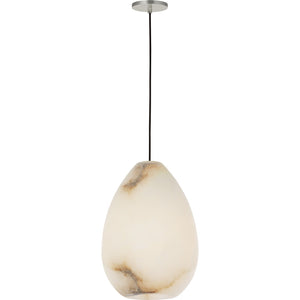 Alina Alabaster Small Pendant - Visual Comfort Modern 13