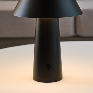 Sesa Short Accent Rechargeable Table Lamp - Visual Comfort Modern 11