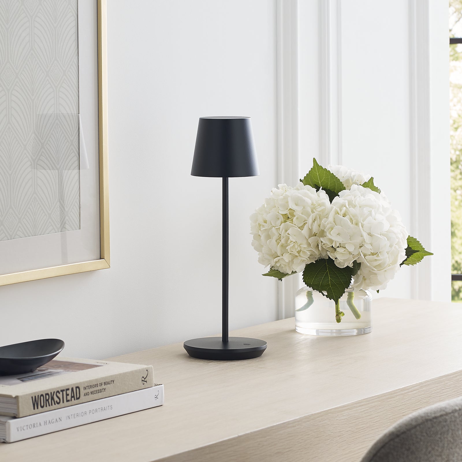 Nevis Accent Rechargeable Table Lamp - Visual Comfort Modern 5