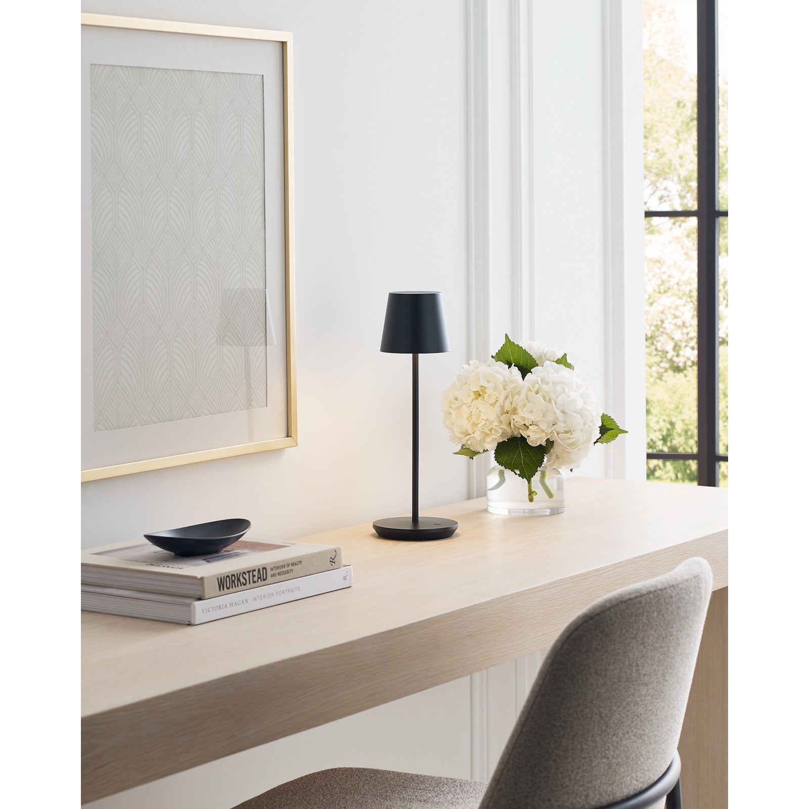 Nevis Accent Rechargeable Table Lamp - Visual Comfort Modern 14