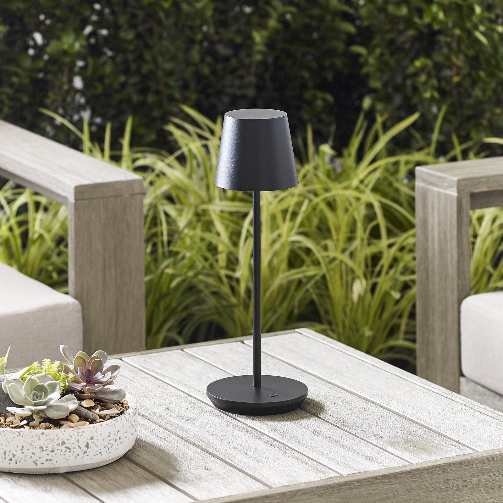 Nevis Accent Rechargeable Table Lamp - Visual Comfort Modern 15