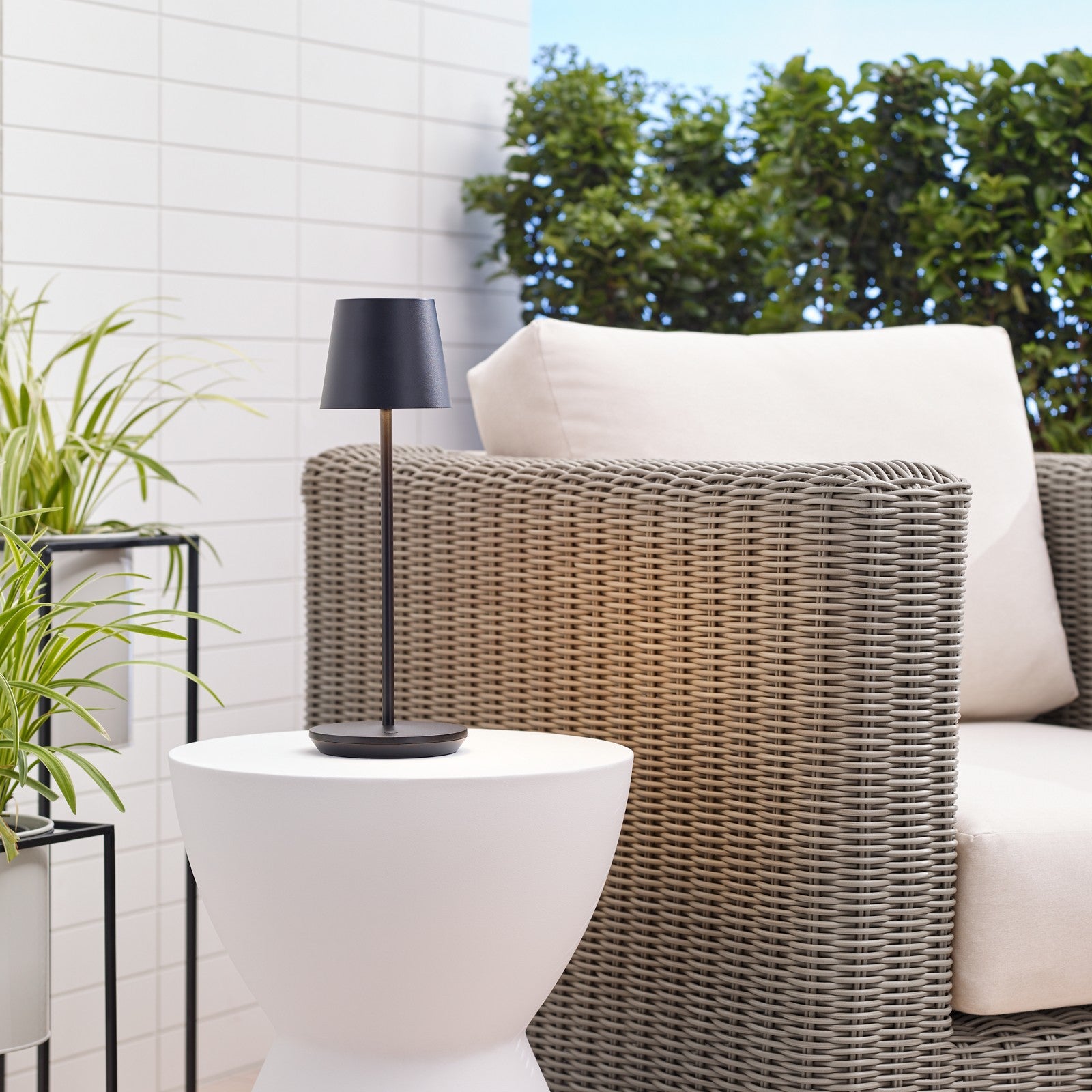 Nevis Accent Rechargeable Table Lamp - Visual Comfort Modern 23