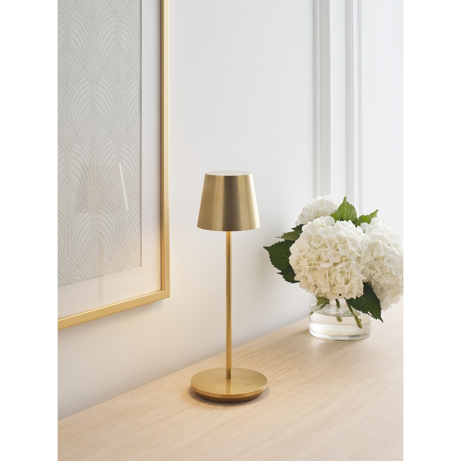 Nevis Accent Rechargeable Table Lamp - Visual Comfort Modern 52