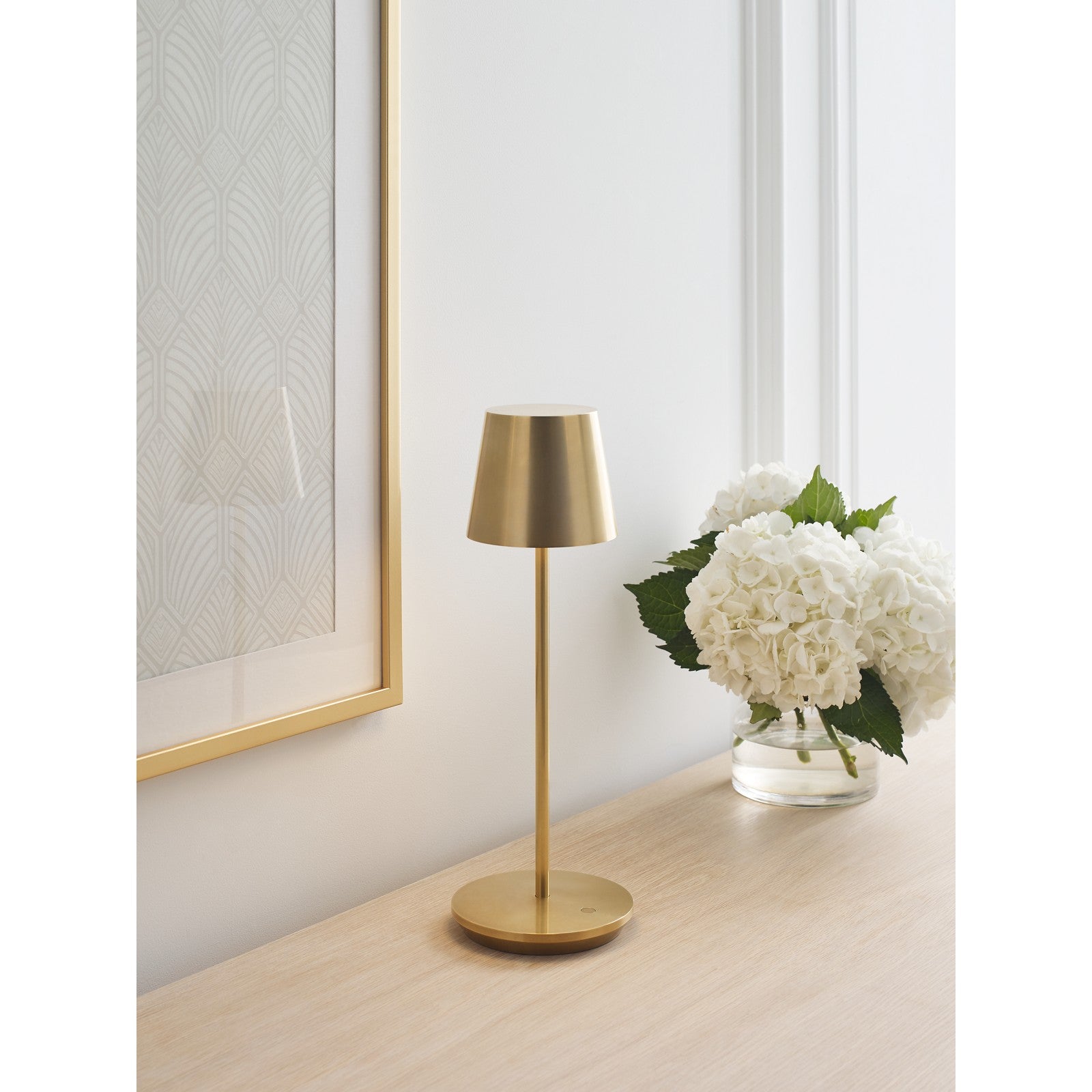 Nevis Accent Rechargeable Table Lamp - Visual Comfort Modern 54