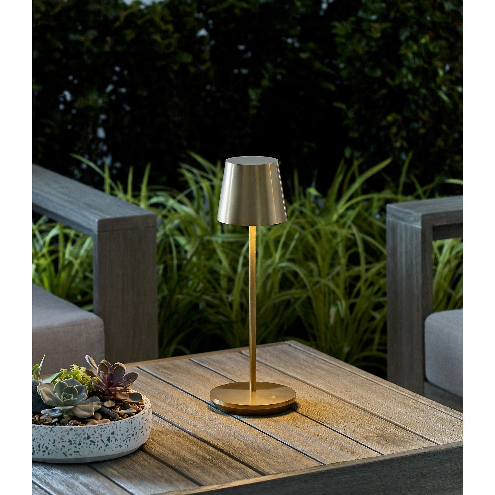 Nevis Accent Rechargeable Table Lamp - Visual Comfort Modern 65