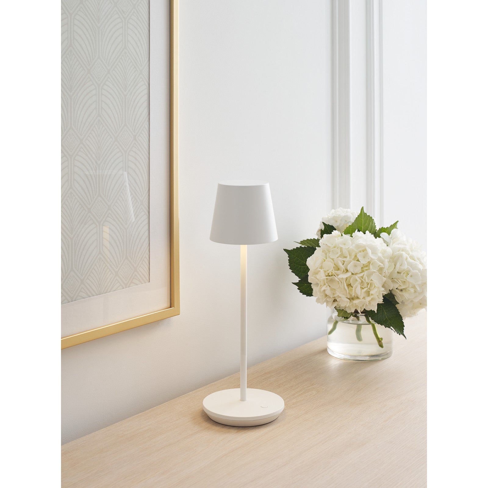 Nevis Accent Rechargeable Table Lamp - Visual Comfort Modern 80