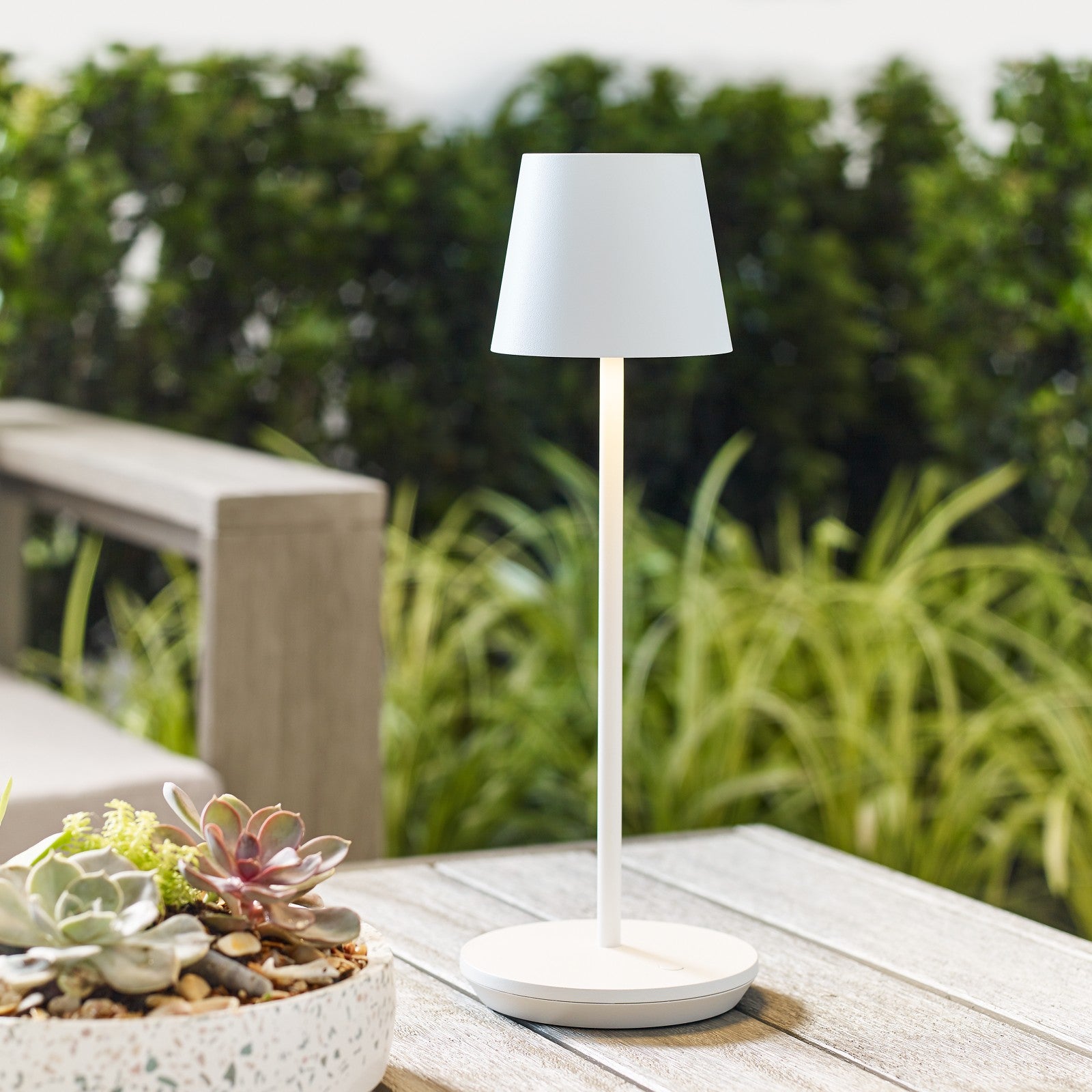 Nevis Accent Rechargeable Table Lamp - Visual Comfort Modern 91