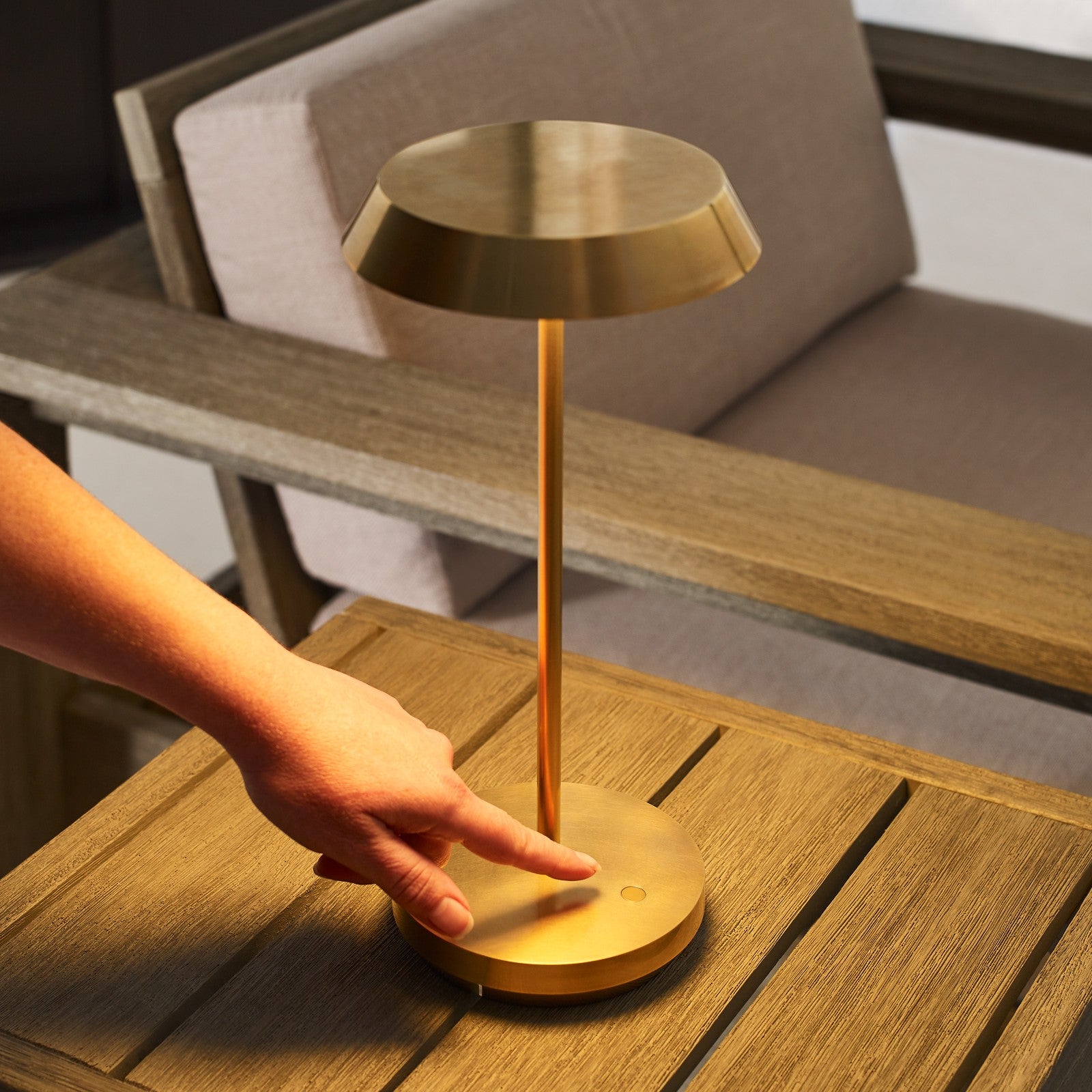 Tepa Accent Rechargeable Table Lamp - Visual Comfort Modern 53