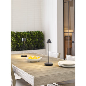 Doppia Accent Rechargeable Table Lamp - Visual Comfort Modern 9