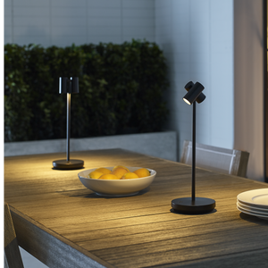 Doppia Accent Rechargeable Table Lamp - Visual Comfort Modern 7