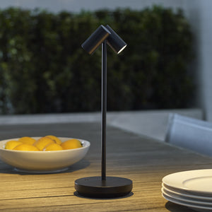 Doppia Accent Rechargeable Table Lamp - Visual Comfort Modern 9