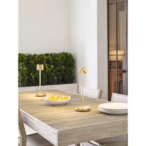 Doppia Accent Rechargeable Table Lamp - Visual Comfort Modern 50