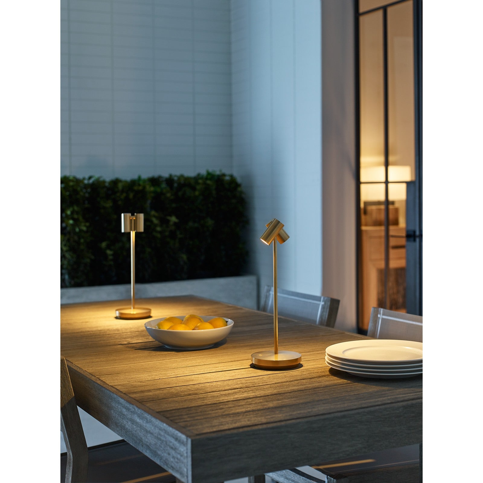 Doppia Accent Rechargeable Table Lamp - Visual Comfort Modern 56
