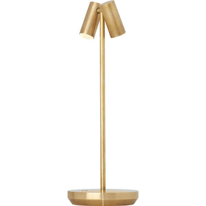 Doppia Accent Rechargeable Table Lamp - Visual Comfort Modern 48