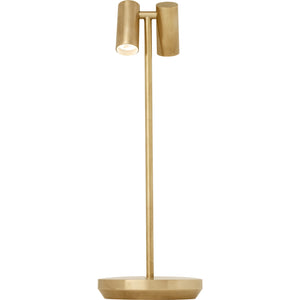 Doppia Accent Rechargeable Table Lamp - Visual Comfort Modern 47