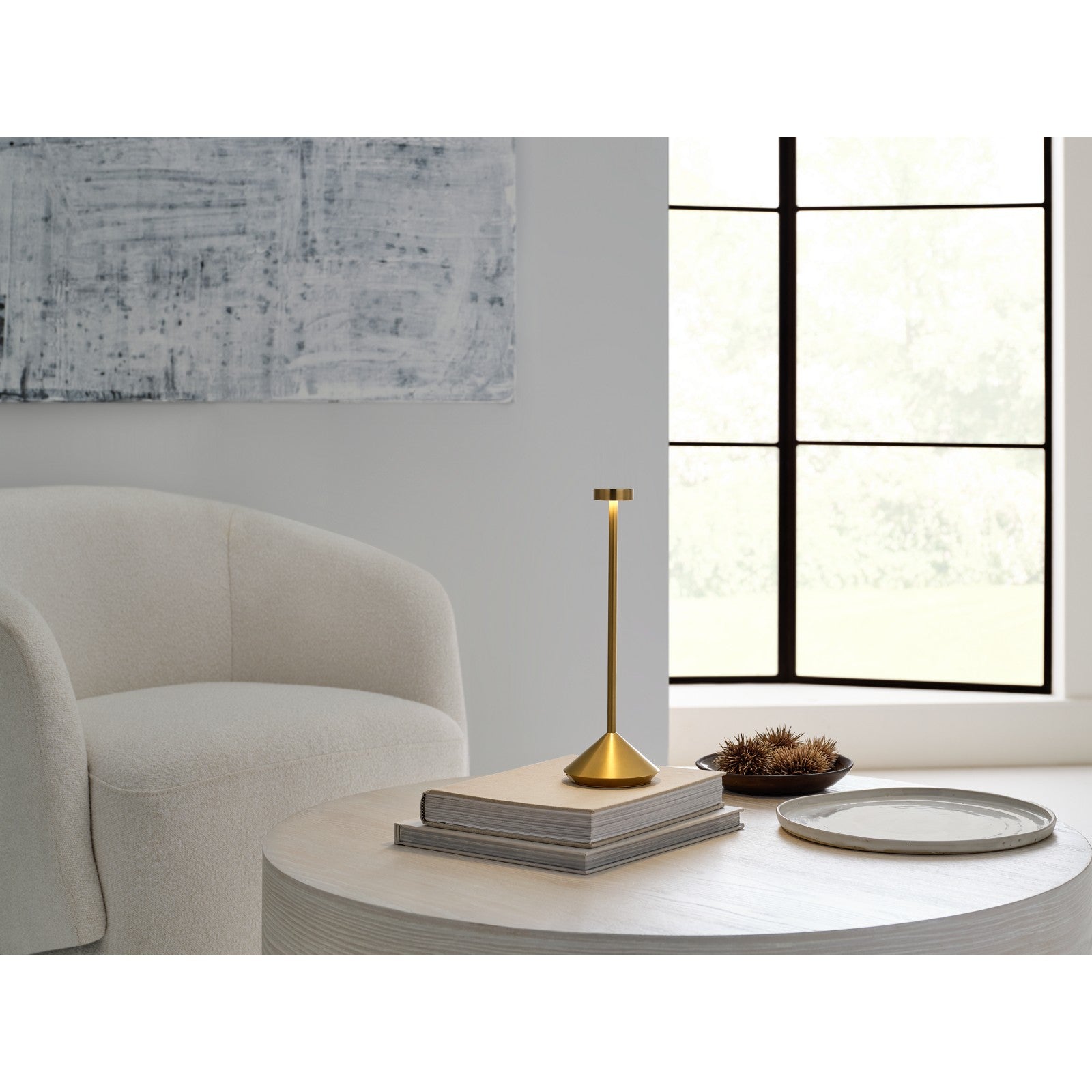 Moneta Accent Rechargeable Table Lamp - Visual Comfort Modern 43