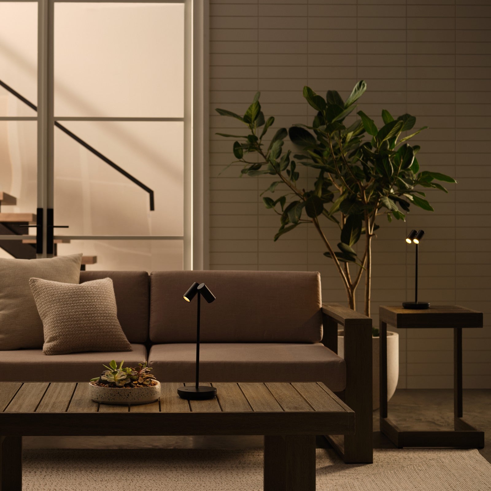 Tawa Accent Rechargeable Table Lamp - Visual Comfort Modern 42