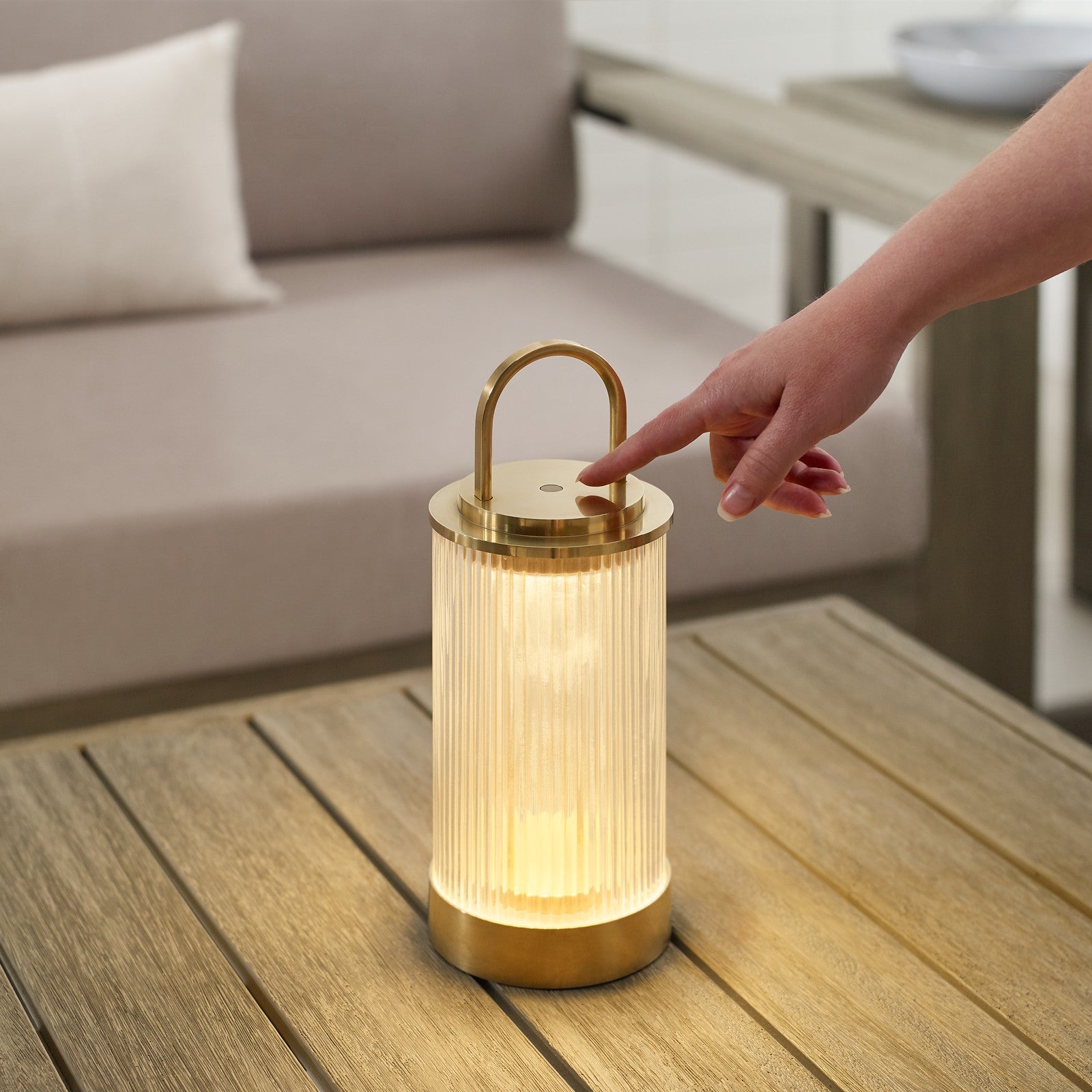 Tawa Accent Rechargeable Table Lamp - Visual Comfort Modern 58