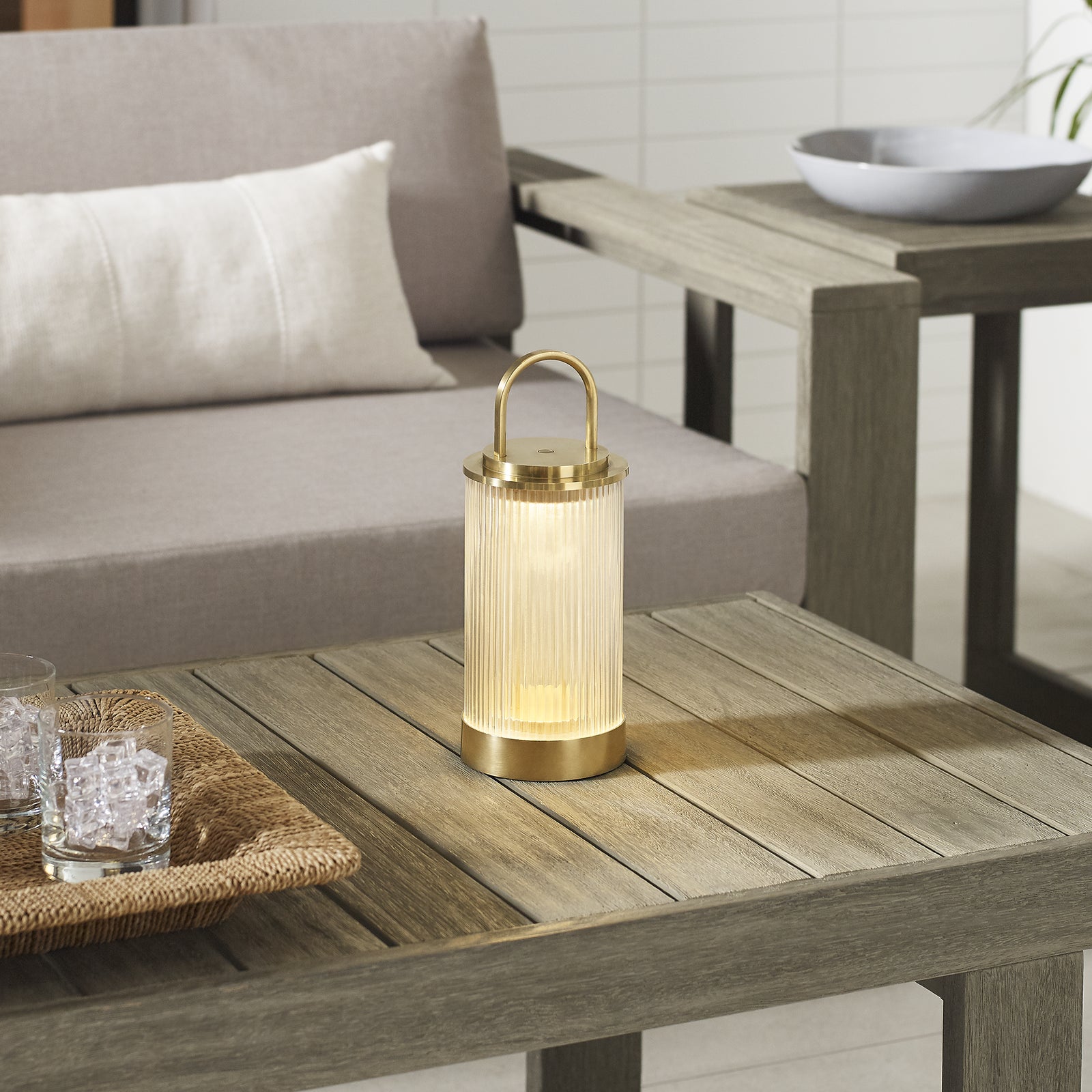 Tawa Accent Rechargeable Table Lamp - Visual Comfort Modern 6