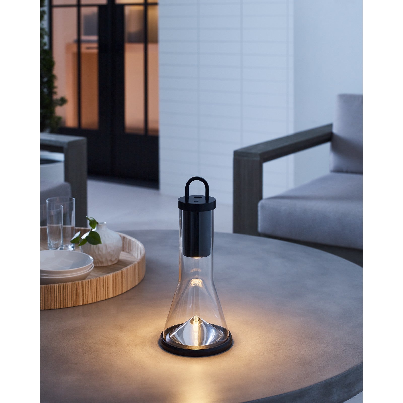 Kandella Accent Rechargeable Table Lamp - Visual Comfort Modern 15