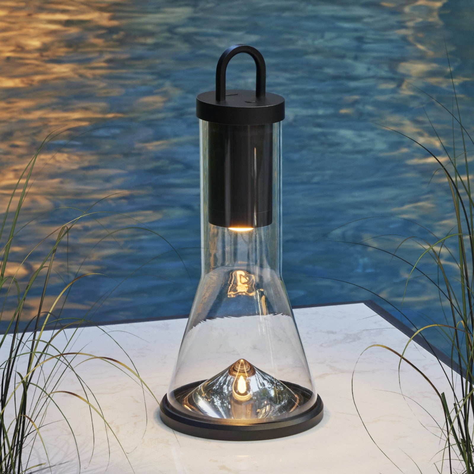 Kandella Accent Rechargeable Table Lamp - Visual Comfort Modern 12