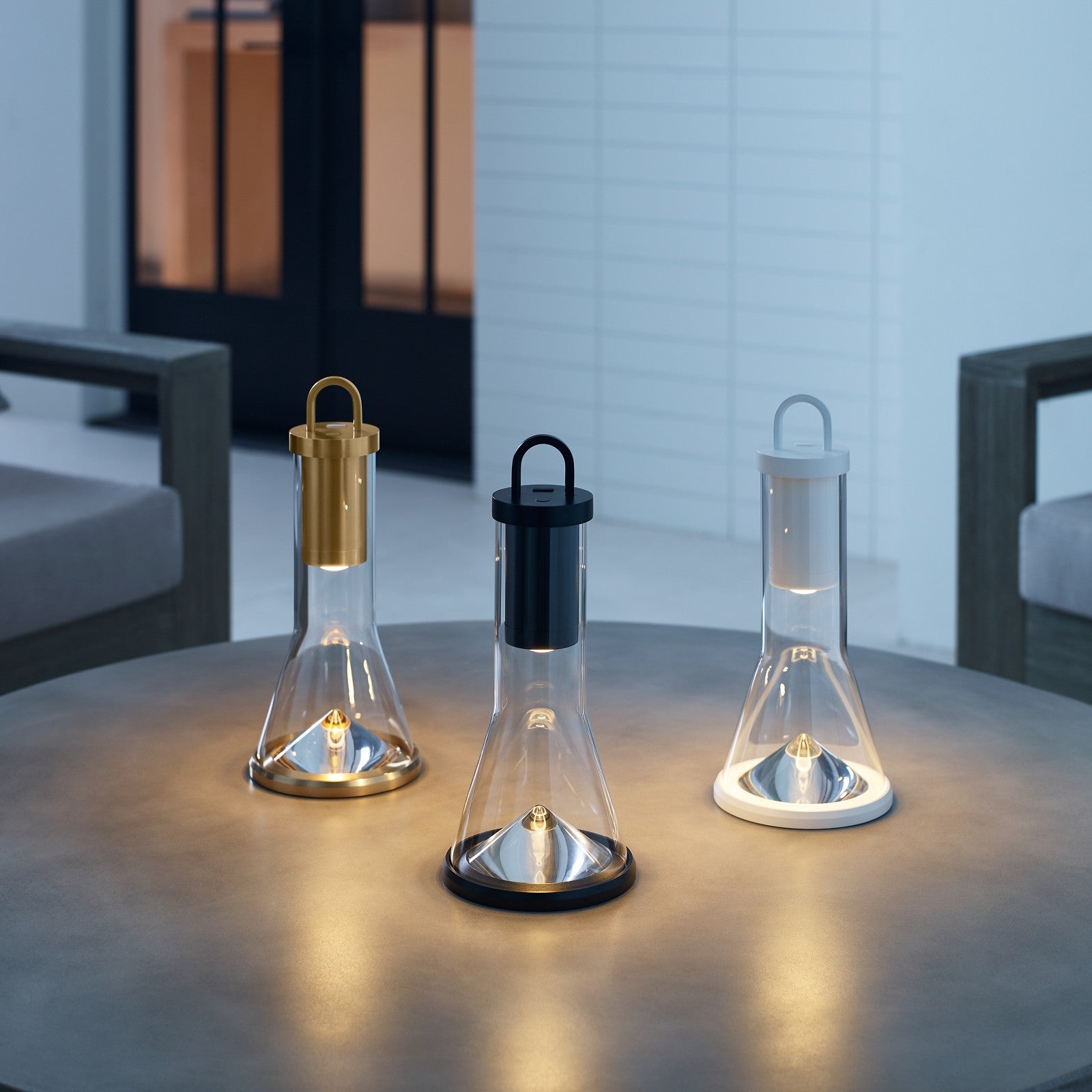 Kandella Accent Rechargeable Table Lamp - Visual Comfort Modern 9