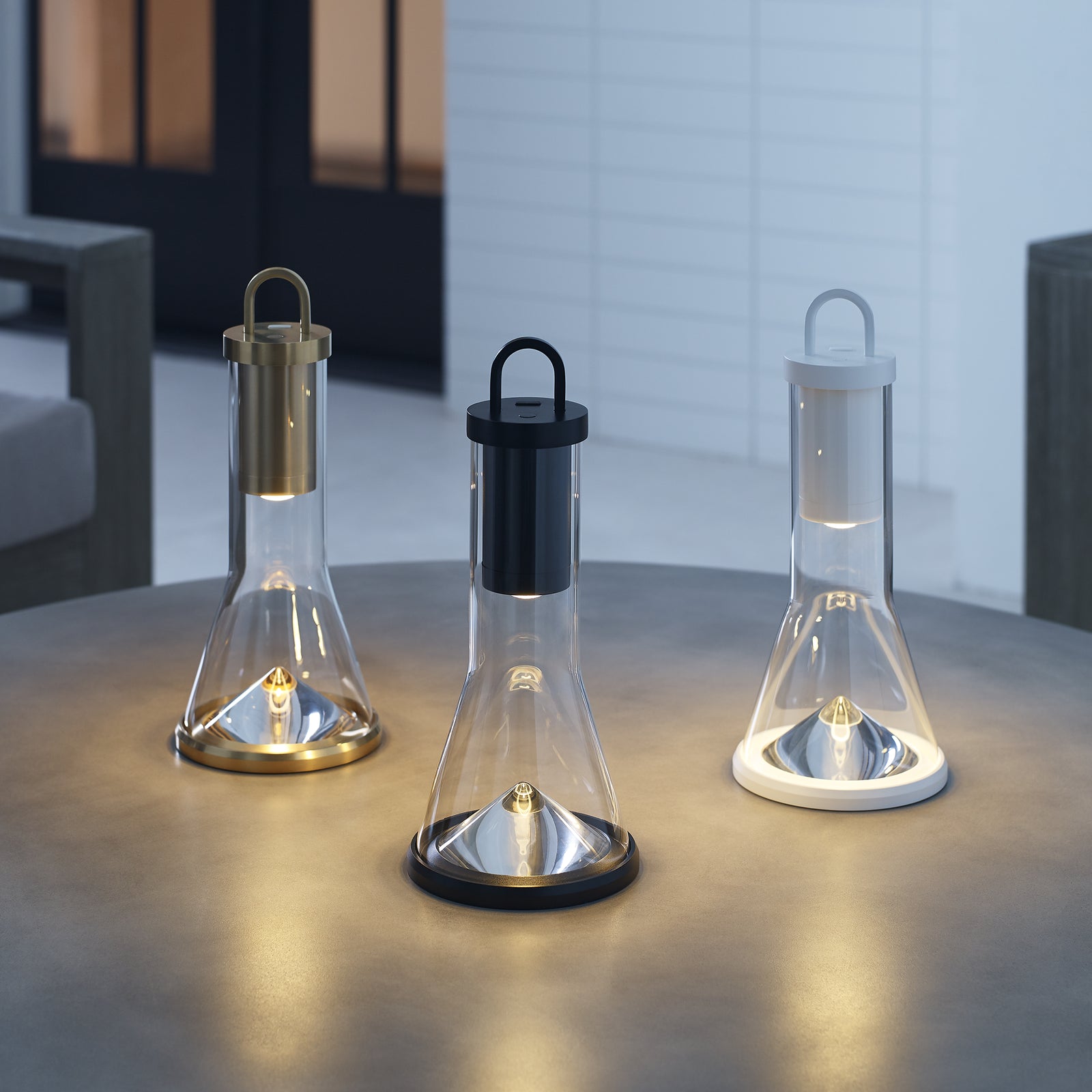 Kandella Accent Rechargeable Table Lamp - Visual Comfort Modern 8