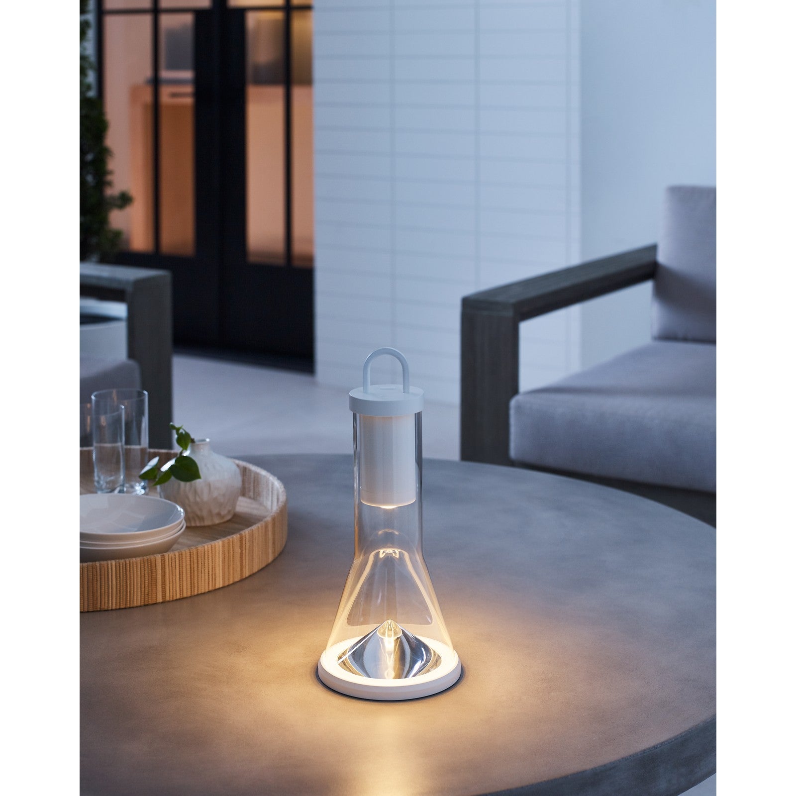 Kandella Accent Rechargeable Table Lamp - Visual Comfort Modern 48