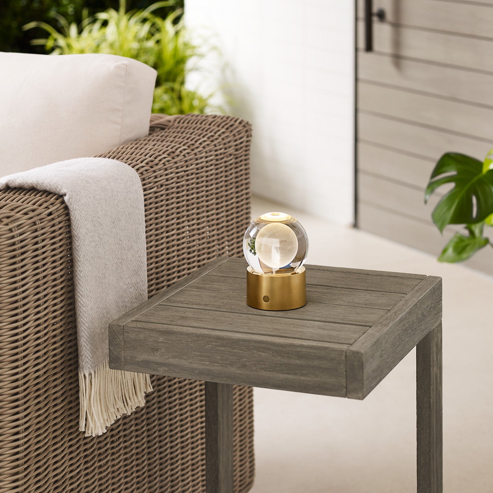 Mina Accent Rechargeable Table Lamp - Visual Comfort Modern 43