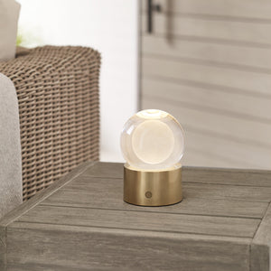 Mina Accent Rechargeable Table Lamp - Visual Comfort Modern 45