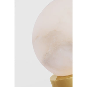 Mina Alabaster Accent Rechargeable Table Lamp - Visual Comfort Modern 3