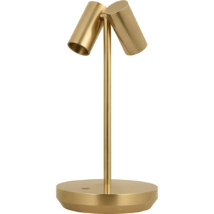 Doppia Short Accent Rechargeable Table Lamp - Visual Comfort Modern 18