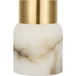 Caspe Alabaster 7 Rechargeable Table Lamp - Visual Comfort Modern 10