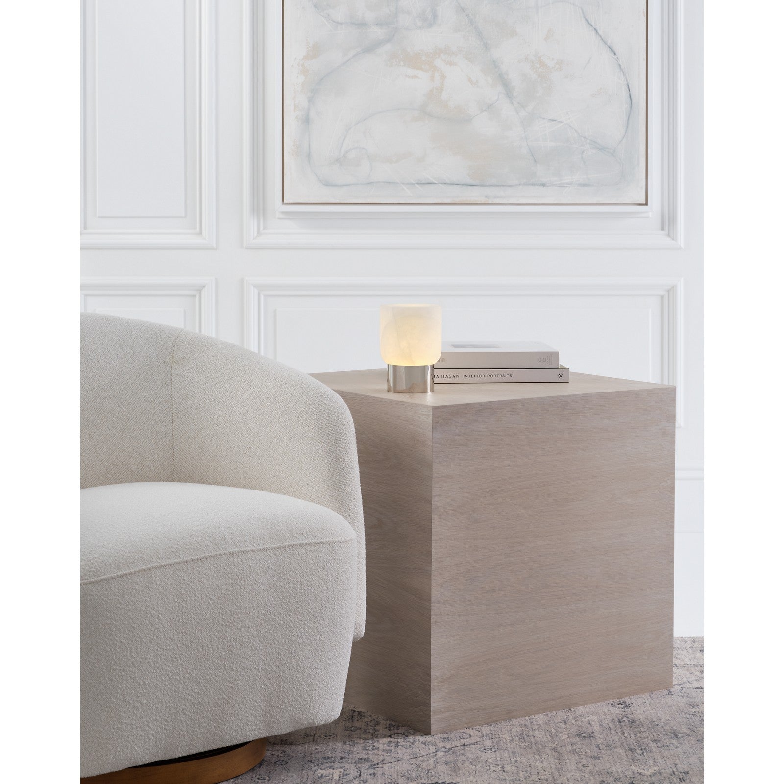 Caspe Alabaster 7 Rechargeable Table Lamp - Visual Comfort Modern 22
