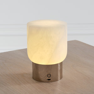 Caspe Alabaster 7 Rechargeable Table Lamp - Visual Comfort Modern 28