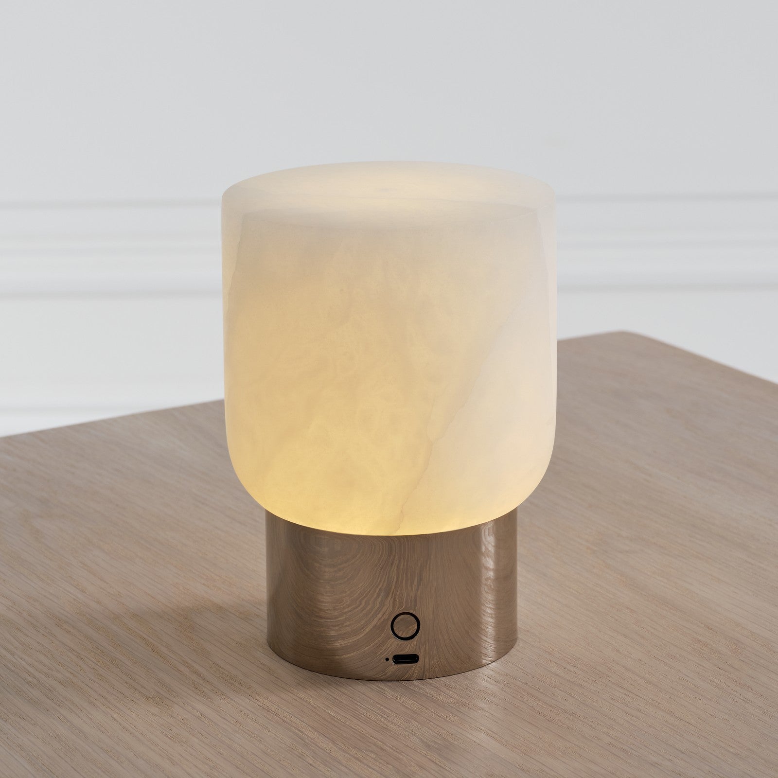 Caspe Alabaster 7 Rechargeable Table Lamp - Visual Comfort Modern 29
