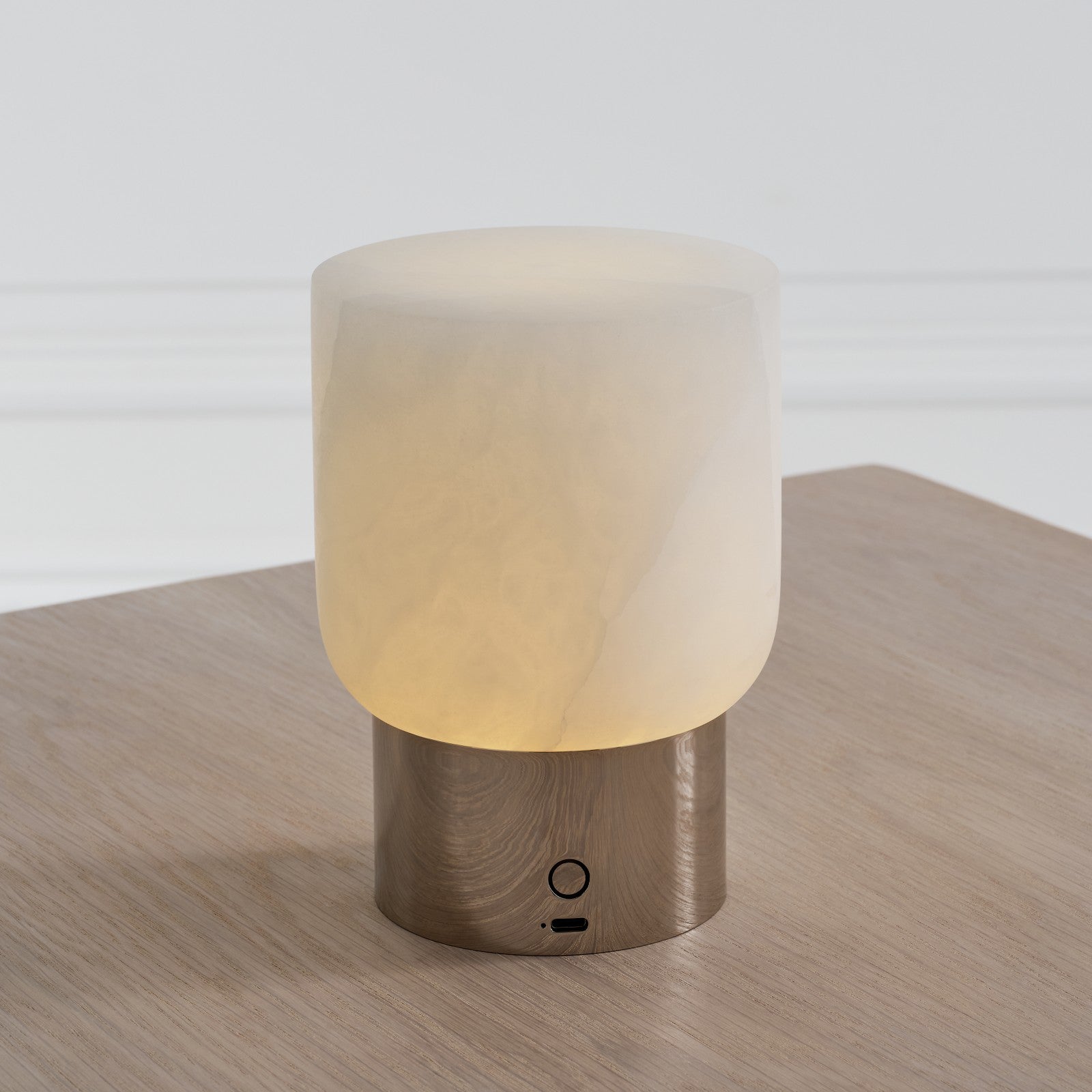 Caspe Alabaster 7 Rechargeable Table Lamp - Visual Comfort Modern 31