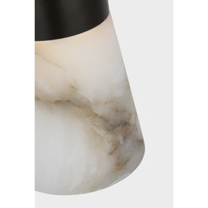 Caspe Alabaster 8 Rechargeable Table Lamp - Visual Comfort Modern 9