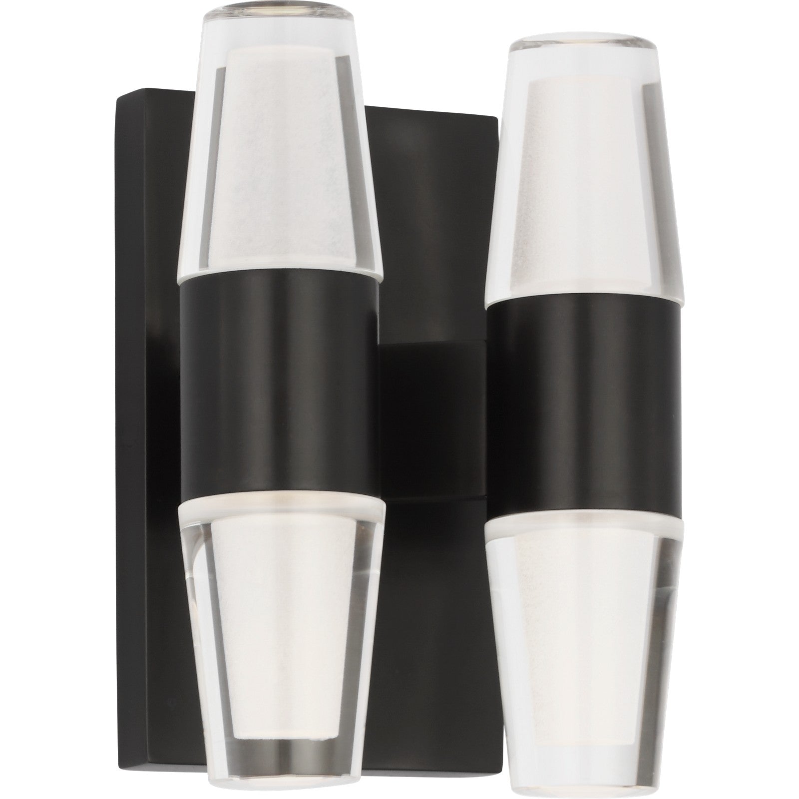 Lassell Double Short Sconce - Visual Comfort Modern 2